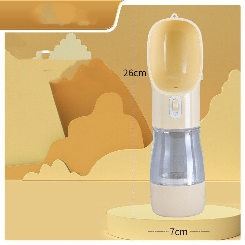 Portable Pet Dog Water Bottle Feeder Bowl