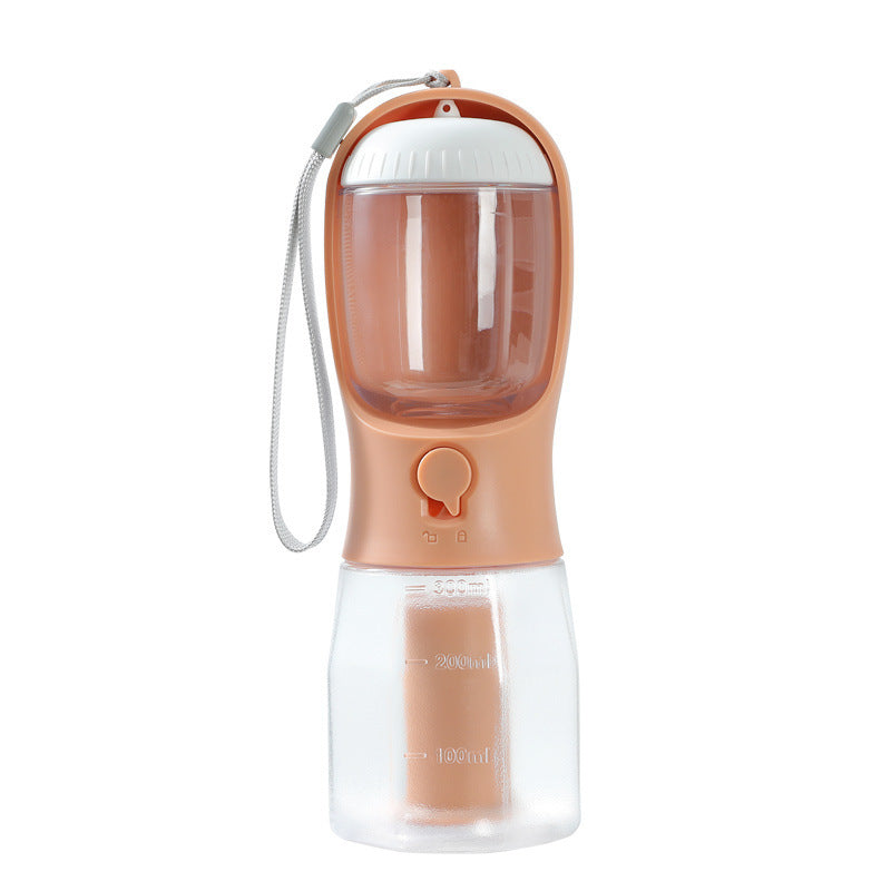 Three-in-one Portable Dog Water Cup Drinking Food Garbage Bag