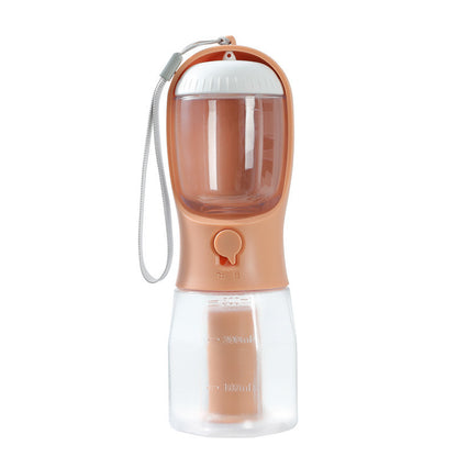 Three-in-one Portable Dog Water Cup Drinking Food Garbage Bag