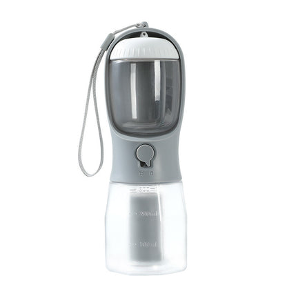 Three-in-one Portable Dog Water Cup Drinking Food Garbage Bag