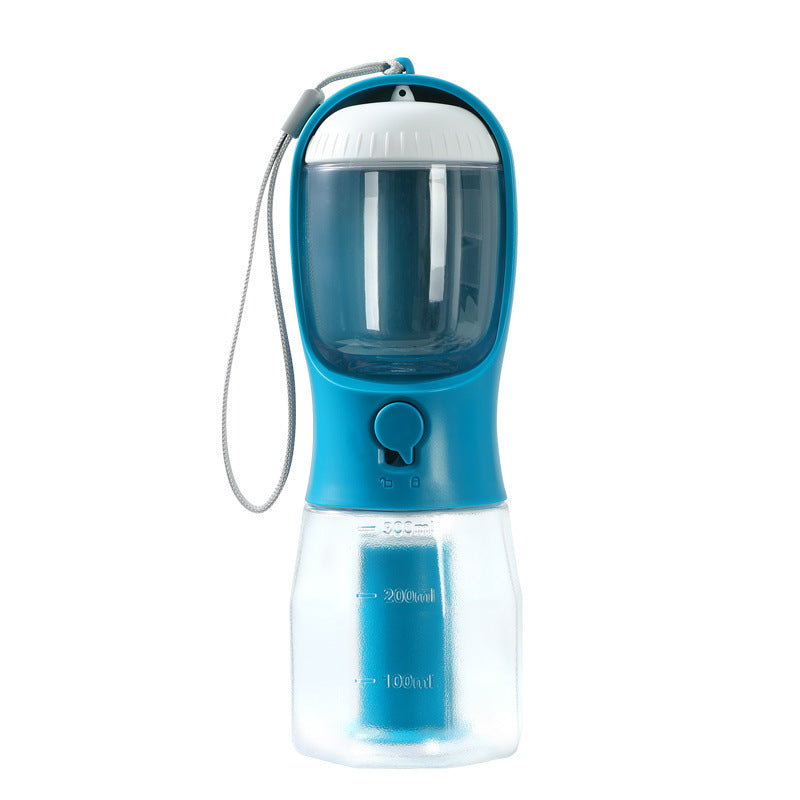 Three-in-one Portable Dog Water Cup Drinking Food Garbage Bag