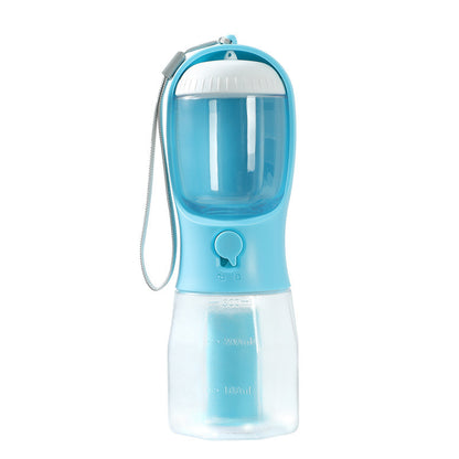 Three-in-one Portable Dog Water Cup Drinking Food Garbage Bag