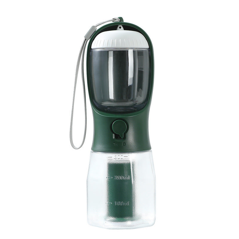 Three-in-one Portable Dog Water Cup Drinking Food Garbage Bag