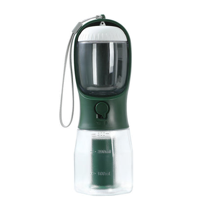 Three-in-one Portable Dog Water Cup Drinking Food Garbage Bag