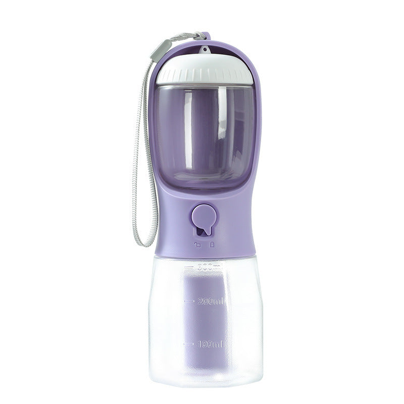 Three-in-one Portable Dog Water Cup Drinking Food Garbage Bag